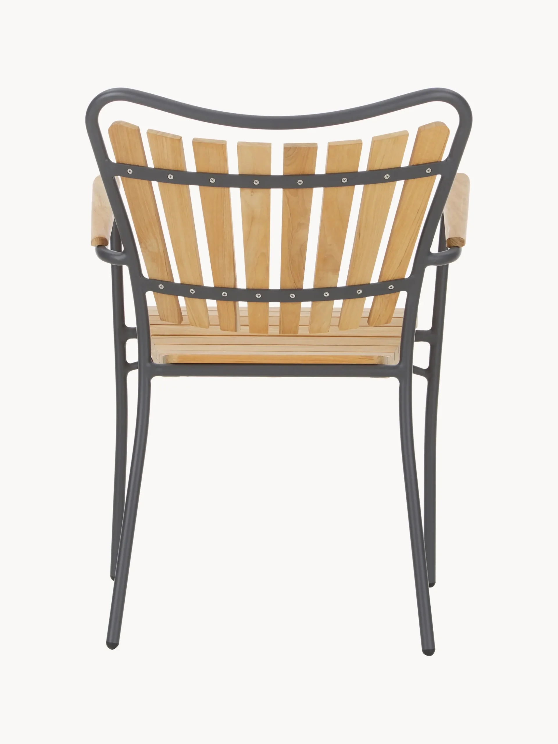 Sedie da giardino in legno di teak Ellen 2 pz