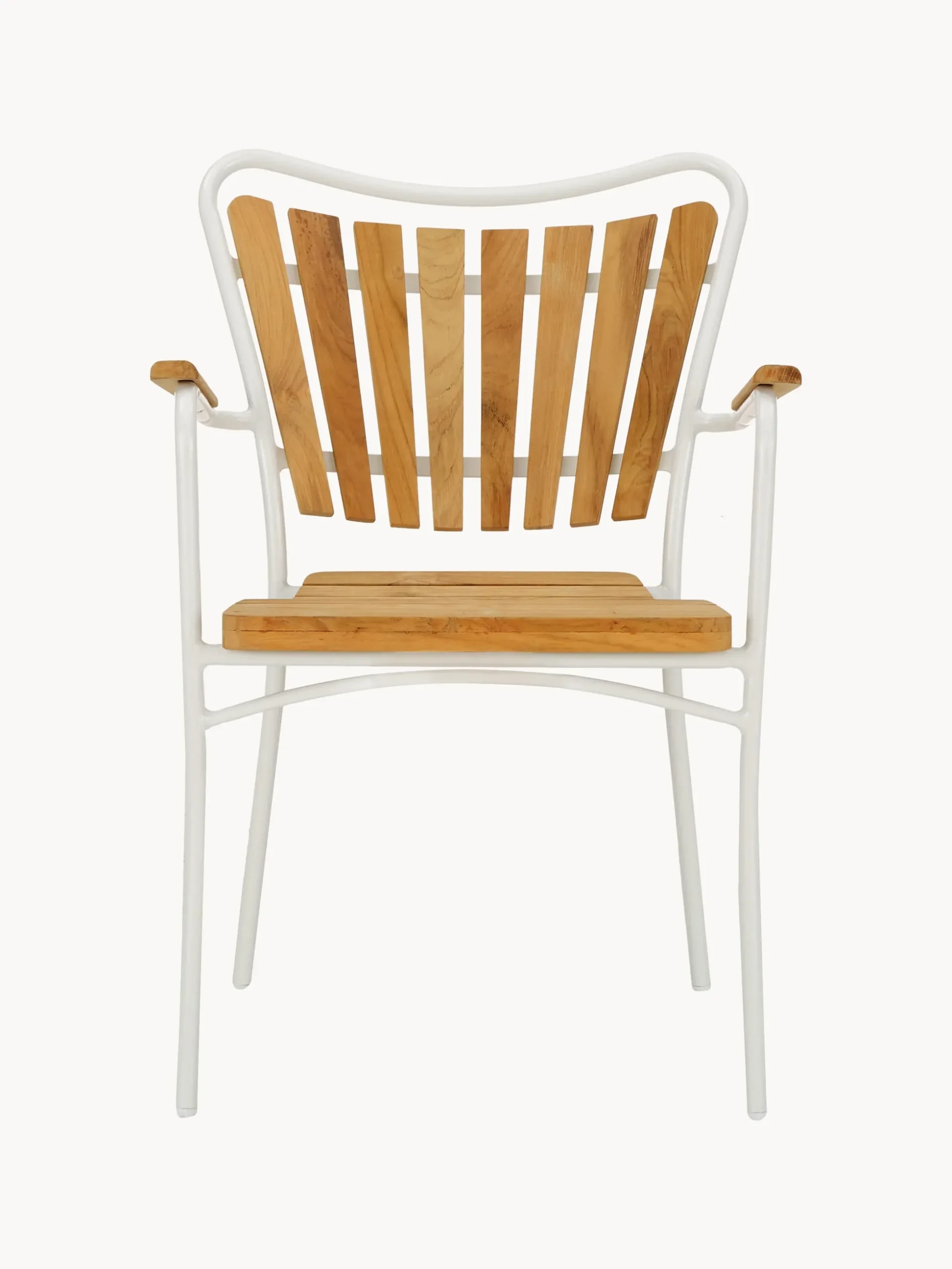 Sedie da giardino in legno di teak Ellen 2 pz