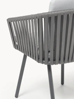 Sedie con braccioli da giardino Malo 2 pz