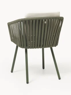 Sedie con braccioli da giardino Malo 2 pz
