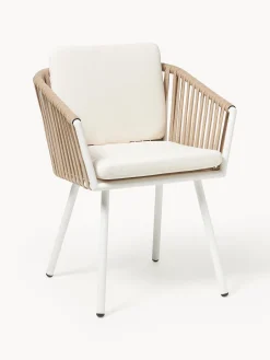 Sedie con braccioli da giardino Malo 2 pz