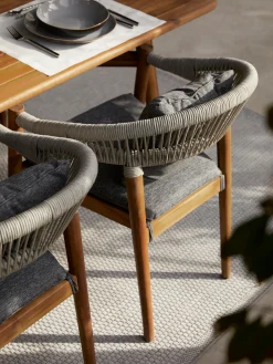 Sedie da giardino in legno di acacia Marc 2 pz