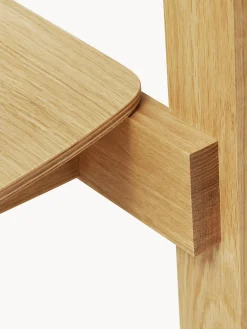 Sedie impilabili in legno di quercia Blueprint 2 pz
