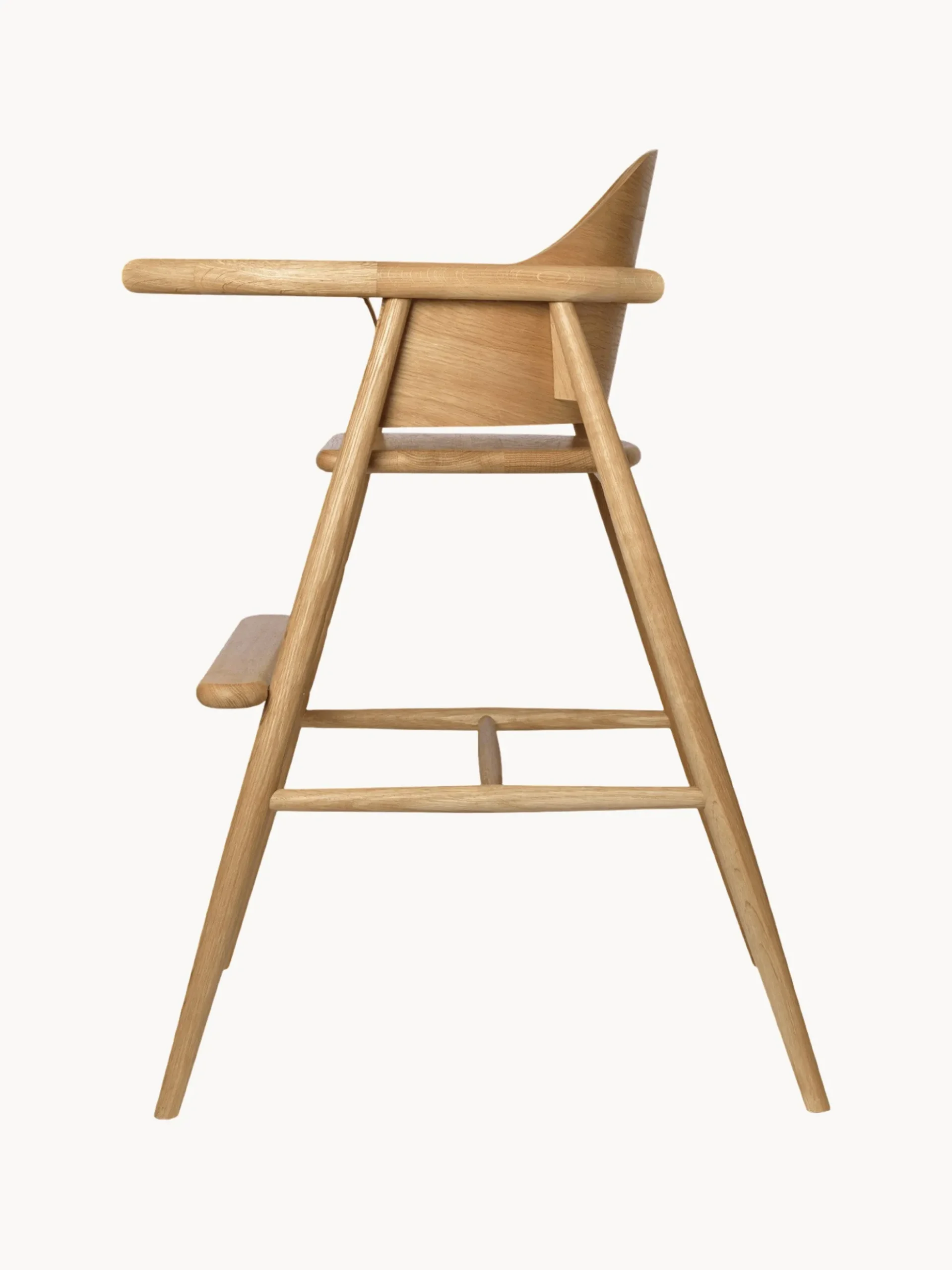 Seggiolone in legno per bambini Muru
