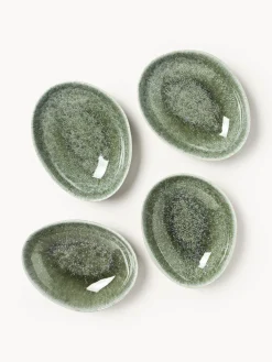 Servizio di piatti fatto a mano dalla forma organica Macey 12 pz