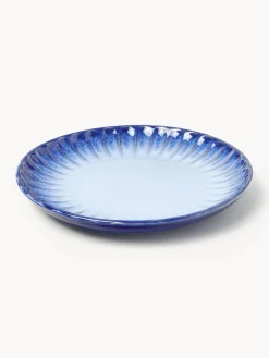Servizio di piatti fatto a mano con smalto reattivo Vinci, 4 persone (12 pz)