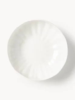 Servizio di piatti in porcellana con rilievo Sali, 4 persone (12 pz)