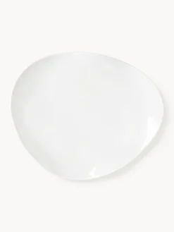 Servizio di piatti in porcellana dalla forma organica Joana, 4 persone (12 pz)