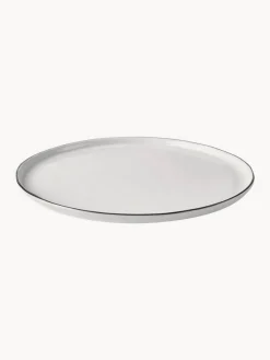 Servizio di piatti in porcellana fatto a mano Salt, 4 persone (12 pz)