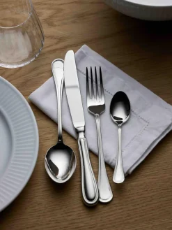 Servizio di posate altamente lucidate con manici martellati Oxford, 4 persone (16 pz)
