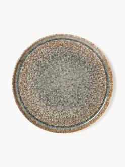 Servizio di piatti fatto a mano con smalto reattivo Danza, 4 persone (12 pz)