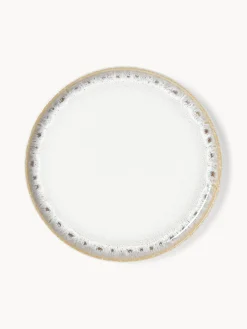 Servizio di piatti fatto a mano con smalto reattivo Danza, 4 persone (12 pz)