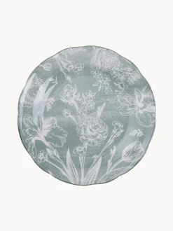 Servizio di piatti Fleurette Green 18 pz