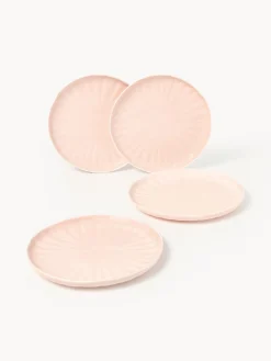 Servizio di piatti in porcellana con rilievo Sali, 4 persone (12 pz)
