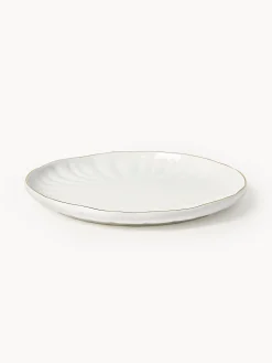Servizio di piatti in porcellana con rilievo Sali, 4 persone (12 pz)