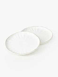 Servizio di piatti in porcellana con rilievo Sali, 4 persone (12 pz)