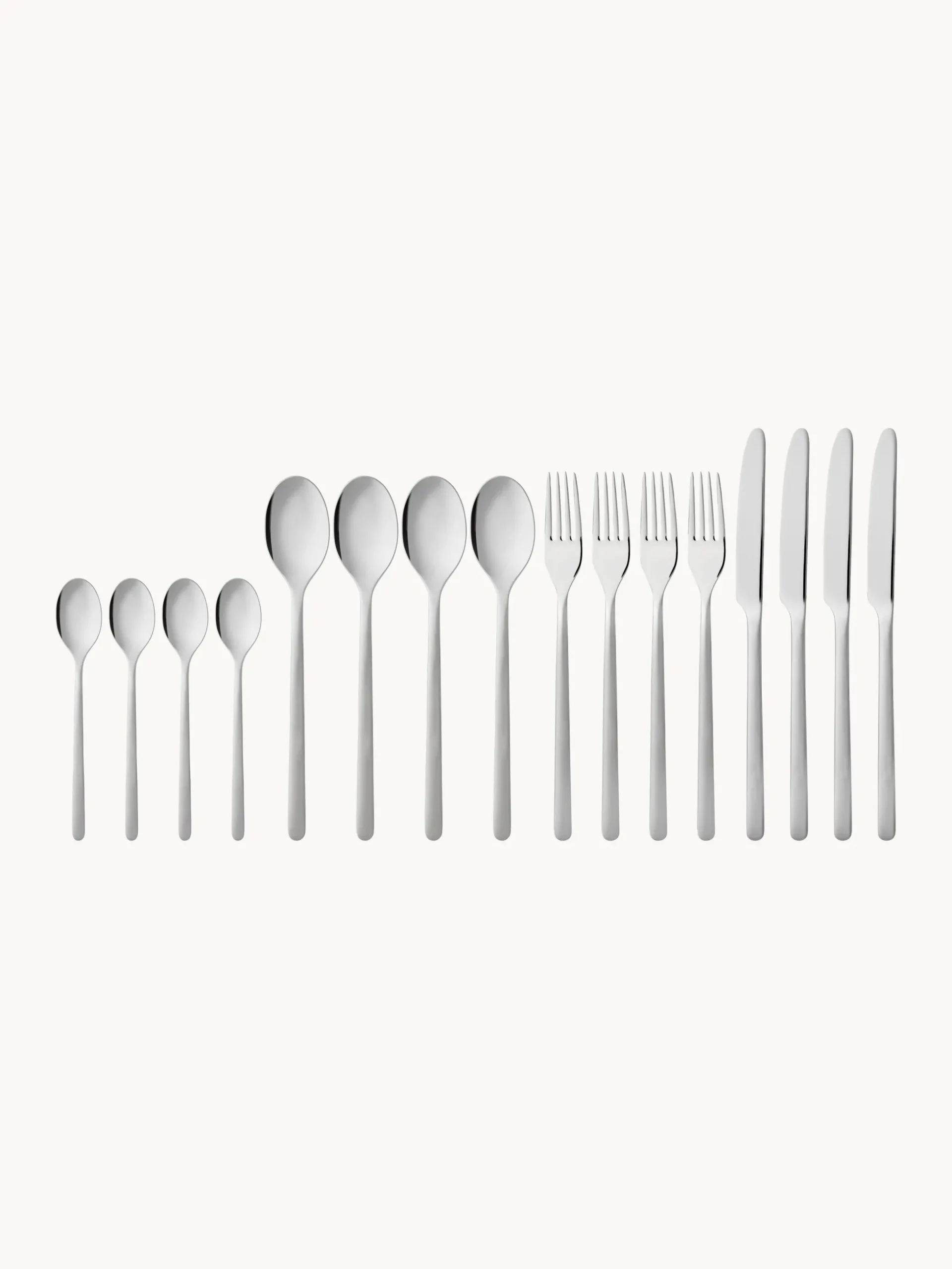 Servizio di posate lucide Still, 4 persone (16 pz)