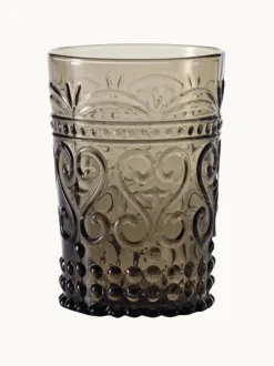 Set 6 bicchieri acqua fatti a mano Provenzale