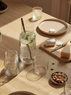 Set 4 bicchieri acqua in cristallo Nesting