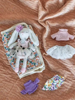 Set bambola con borsa e accessori Milly 6 pz