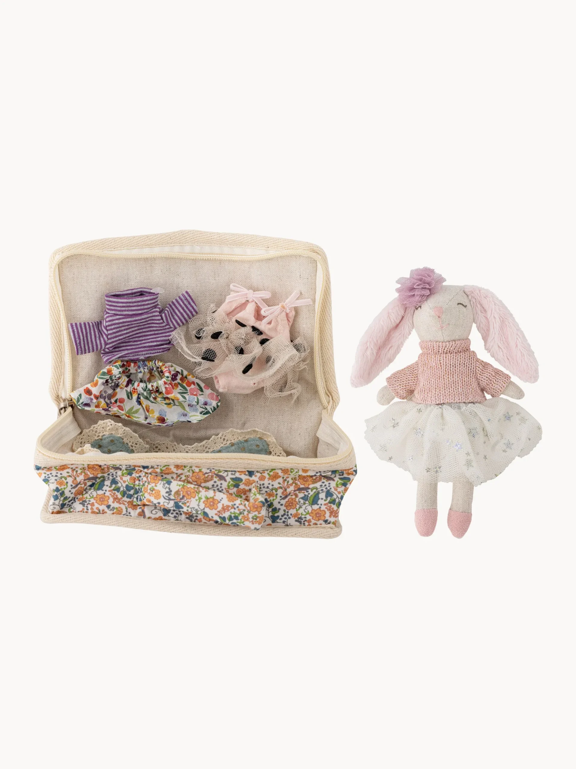 Set bambola con borsa e accessori Milly 6 pz