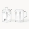 Set brocca latte e zuccheriera in vetro Brilia 3 pz