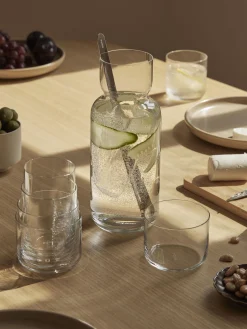 Set caraffa in cristallo con mescolatore Nesting 1.1 l