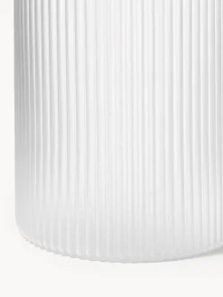 Set caraffa piccola e bicchiere in vetro soffiato Ripple, set da 2