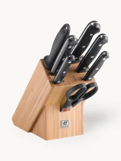 Set coltelli con ceppo in legno di bambù Twin Chef 8 pz