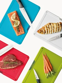 Set coltelli e tagliere da cucina con supporto Folio Icon Plus 9 pz