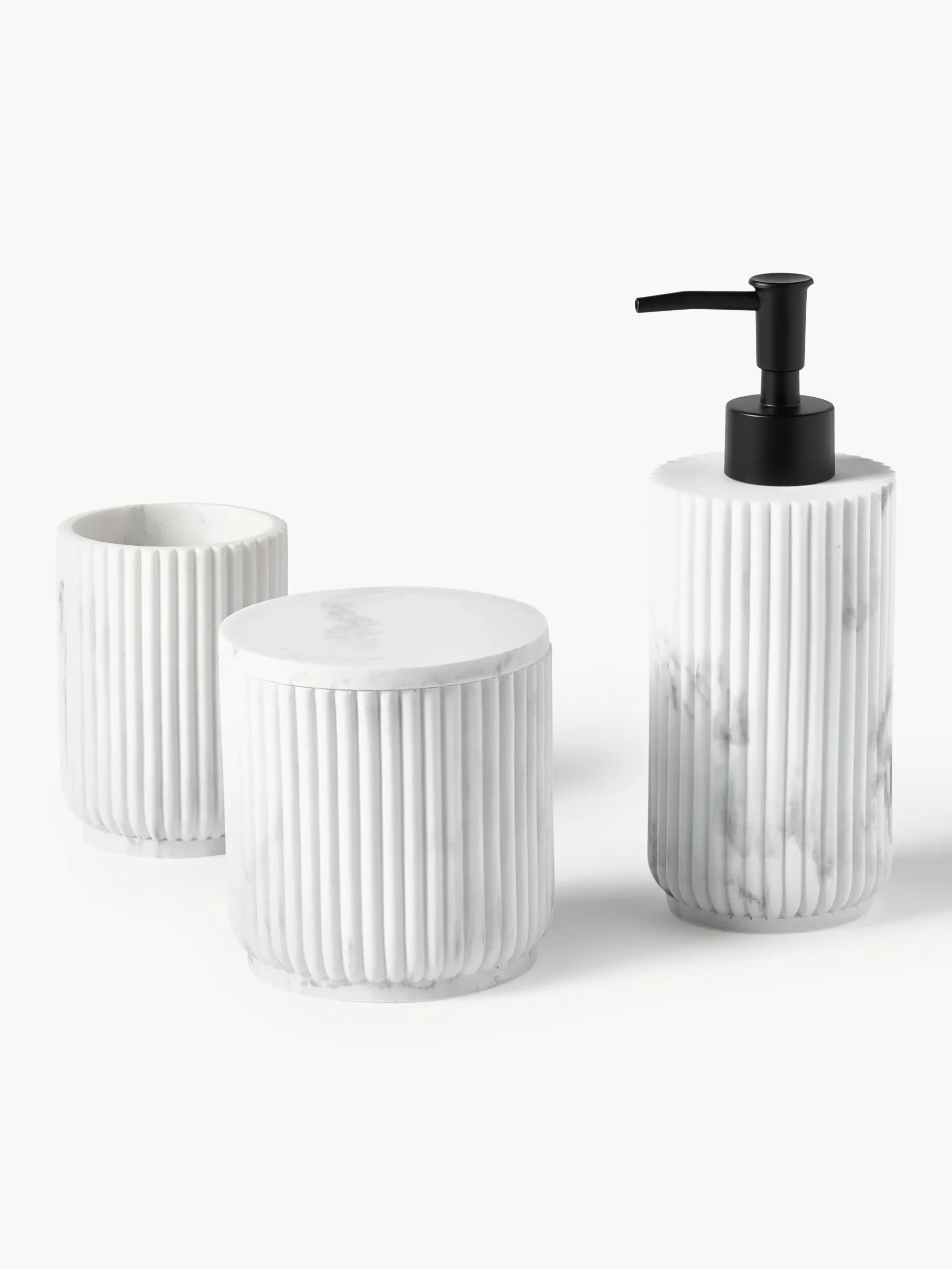 Set di 3 accessori da bagno Kacie