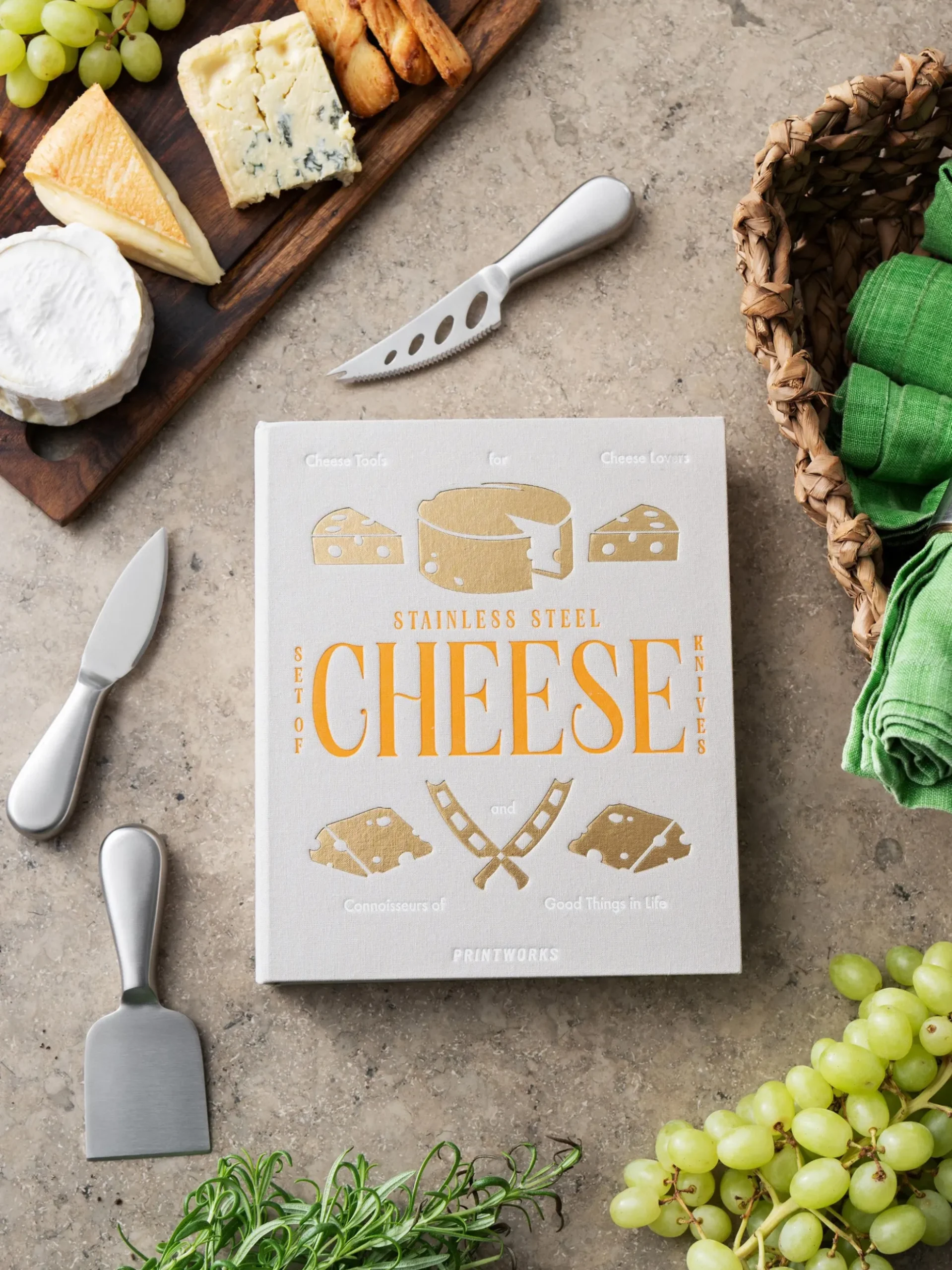 Set di 3 accessori per formaggio The Essentials