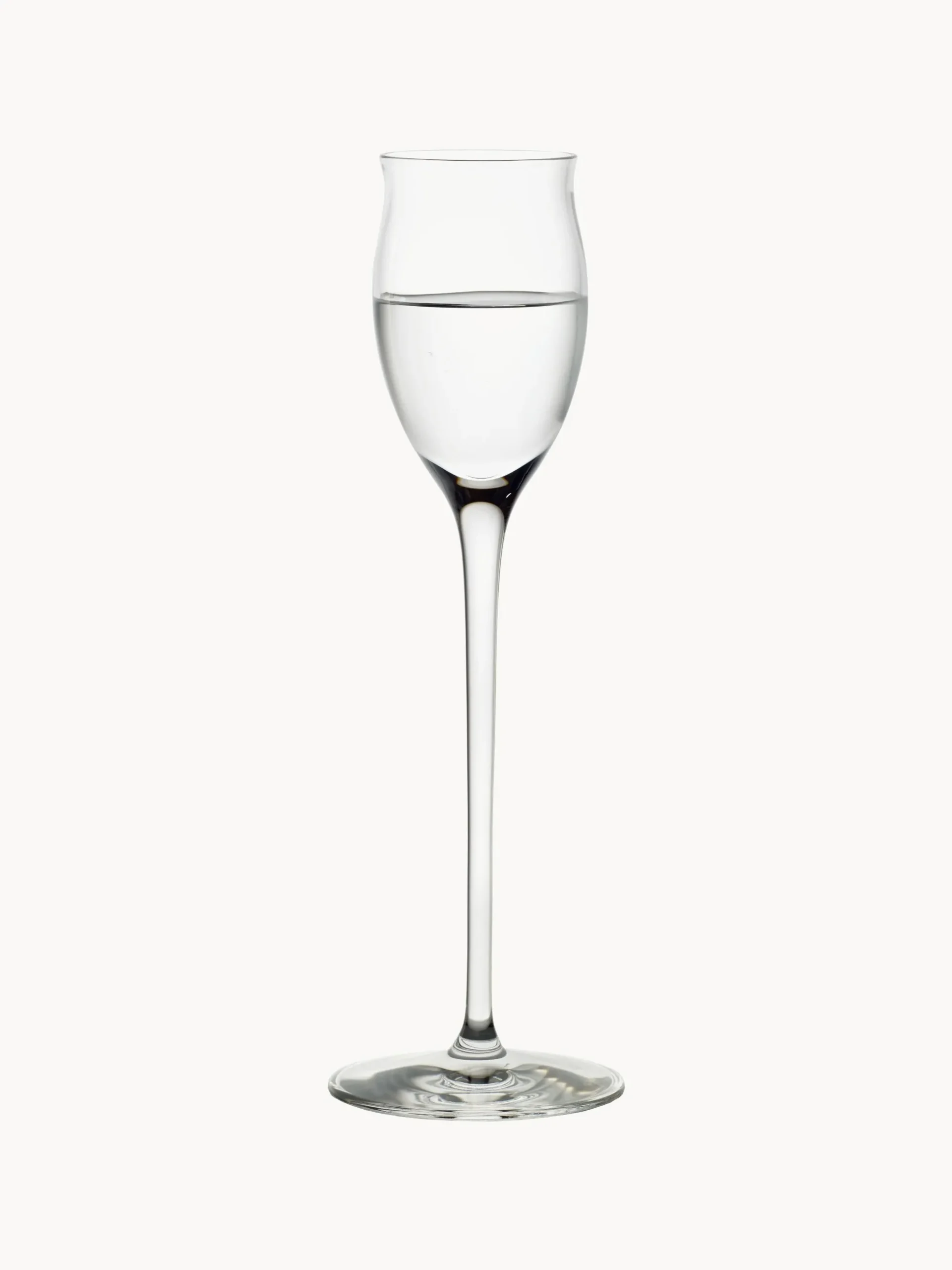 Set di 6 bicchieri da liquore in cristallo Quatrophil