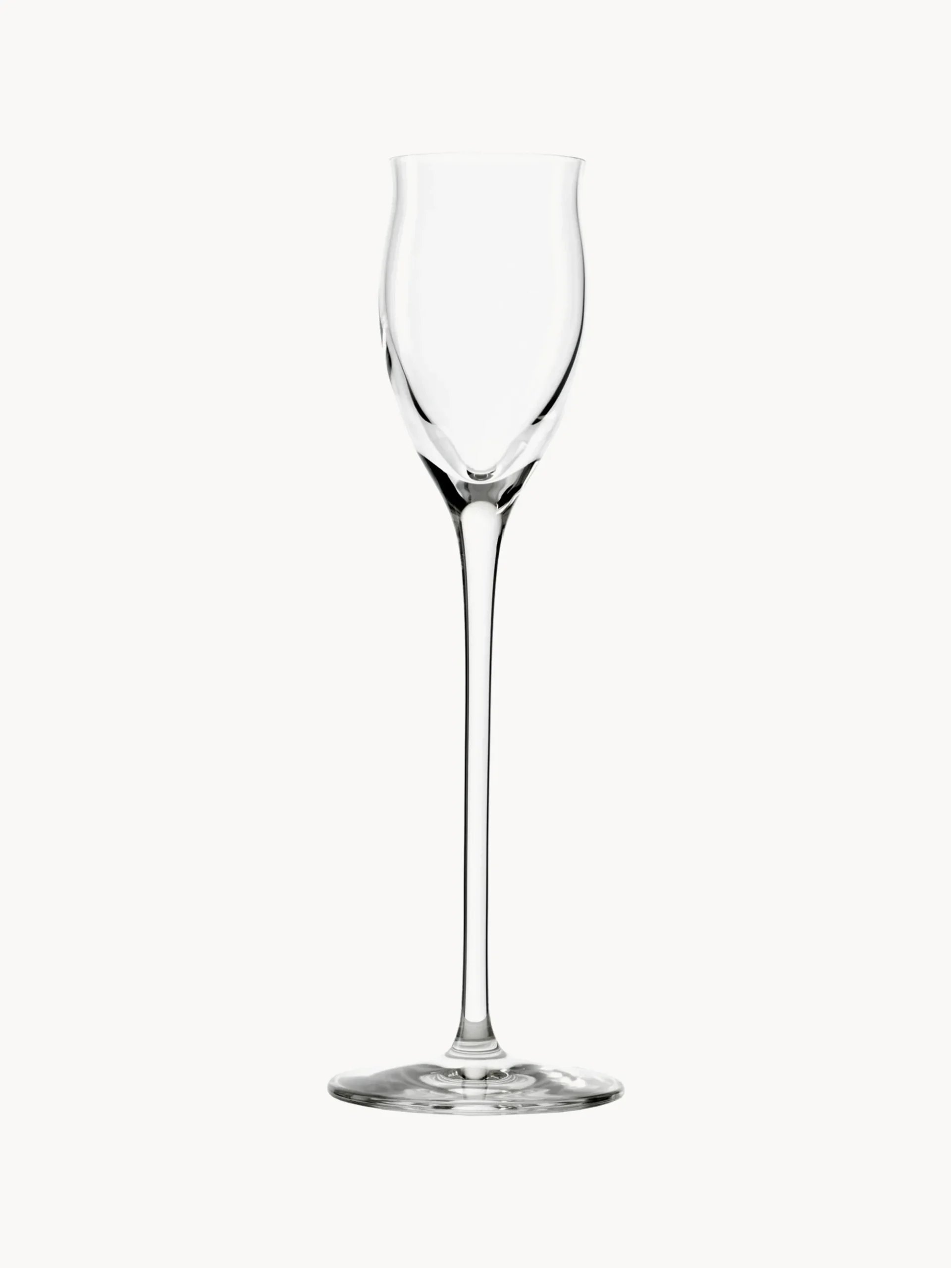 Set di 6 bicchieri da liquore in cristallo Quatrophil