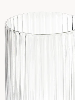 Set di 4 bicchieri da long drink in vetro soffiato Aleo