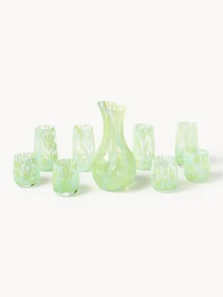 Set di 4 bicchieri da long drink fatti a mano Yava