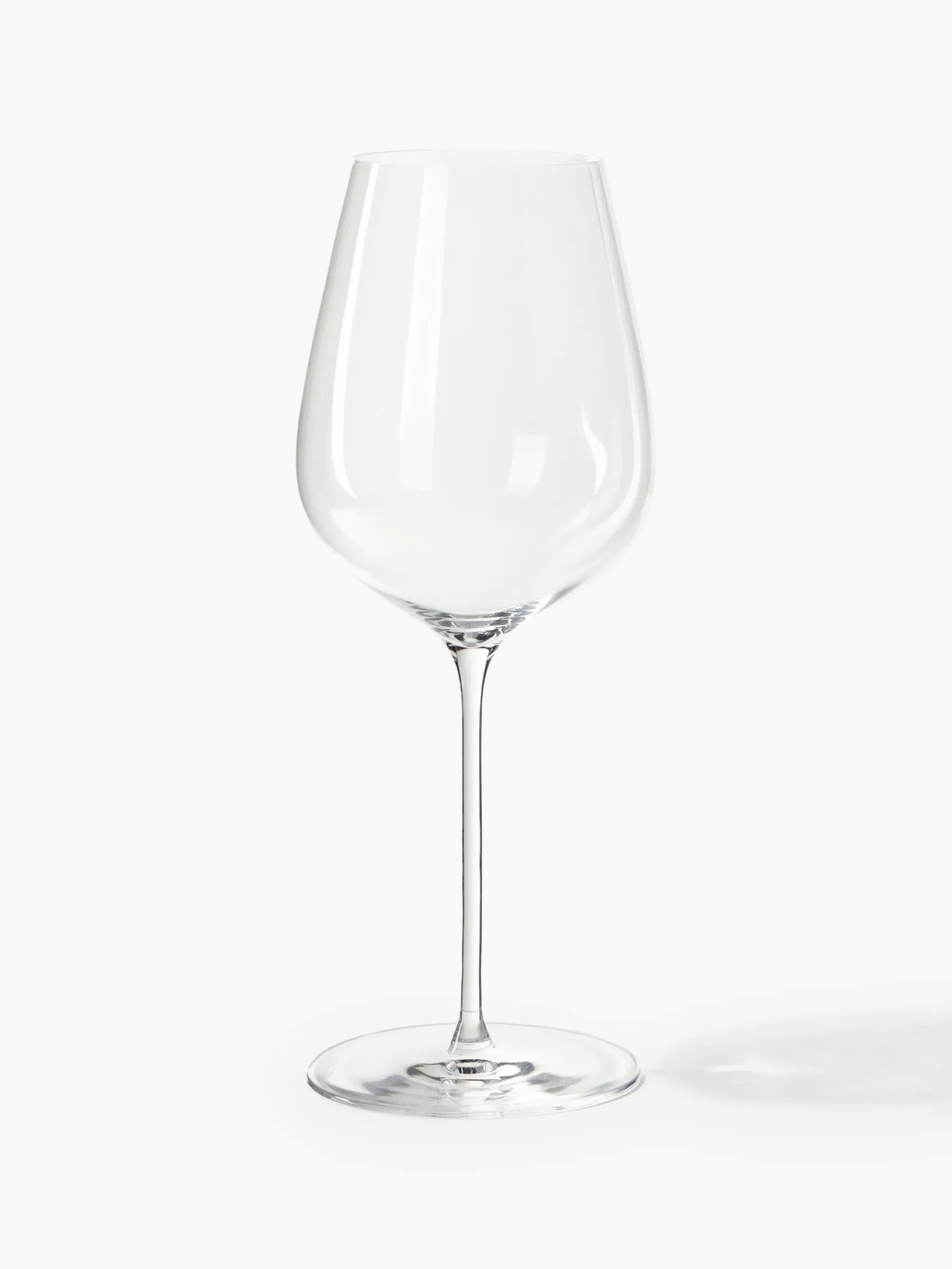Set di 4 bicchieri da vino bianco in cristallo Galilee