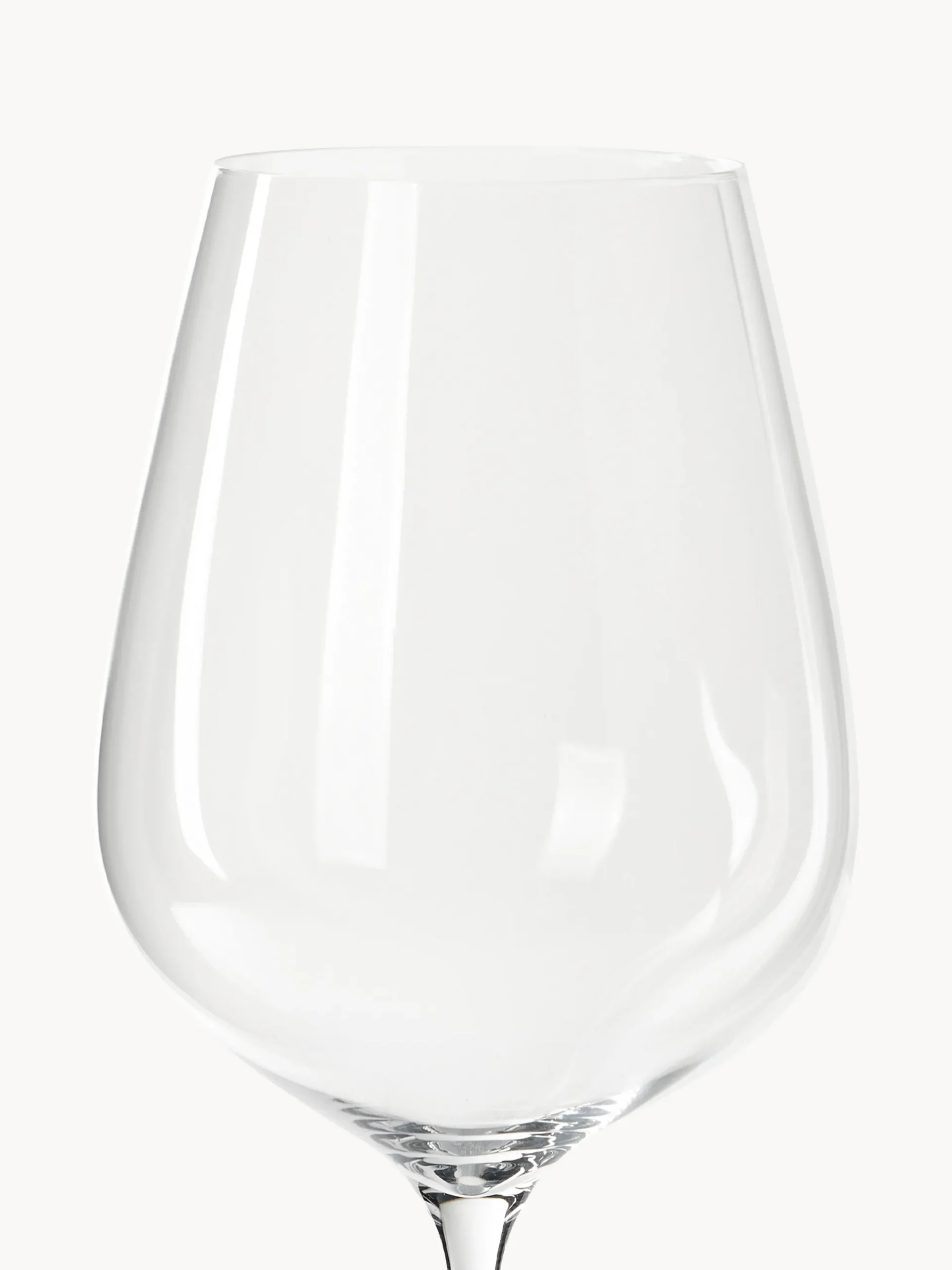 Set di 4 bicchieri da vino bianco in cristallo Galilee