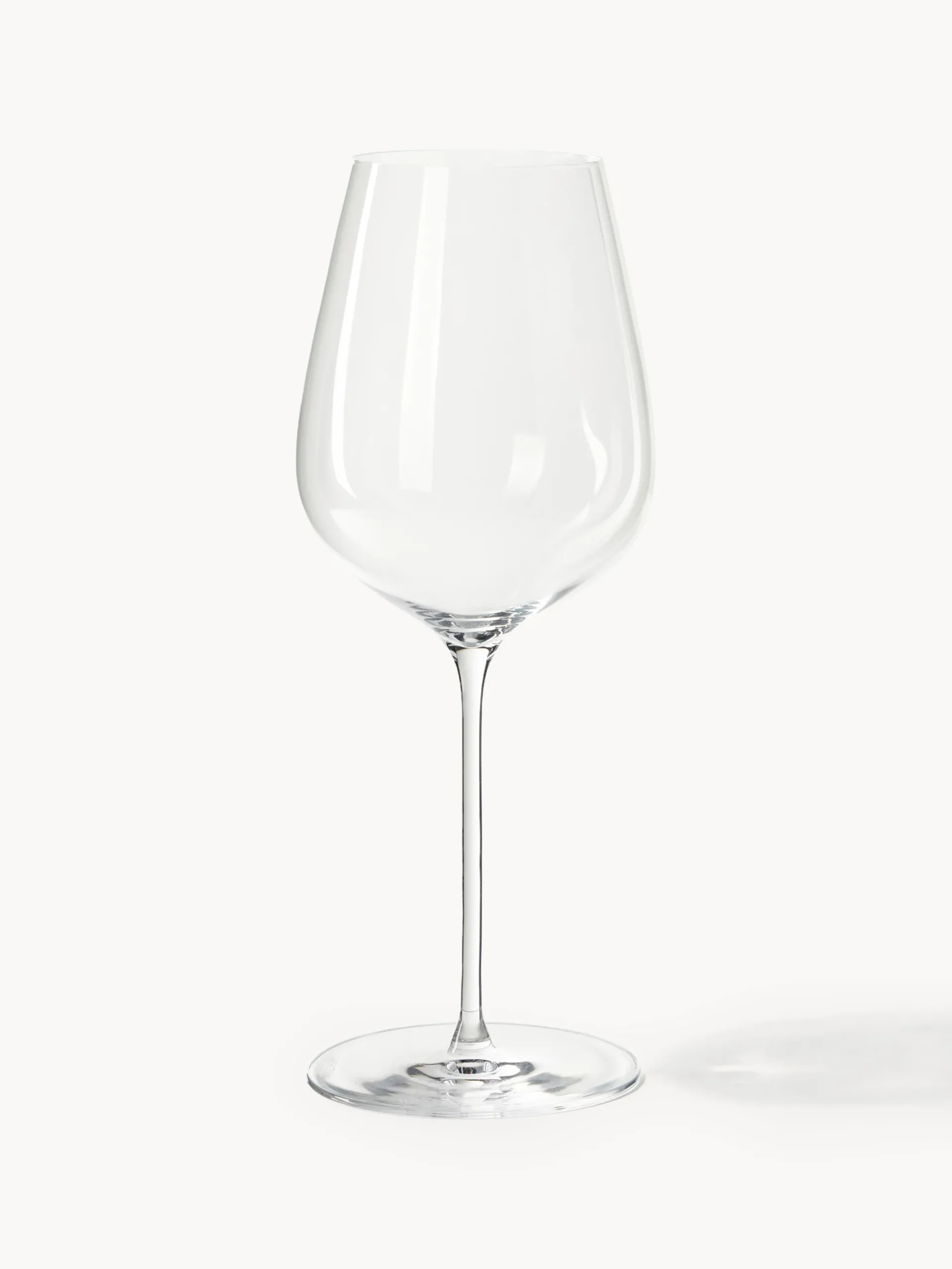 Set di 4 bicchieri da vino bianco in cristallo Galilee