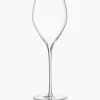 Set di 2 bicchieri da vino bianco in vetro soffiato Savoy