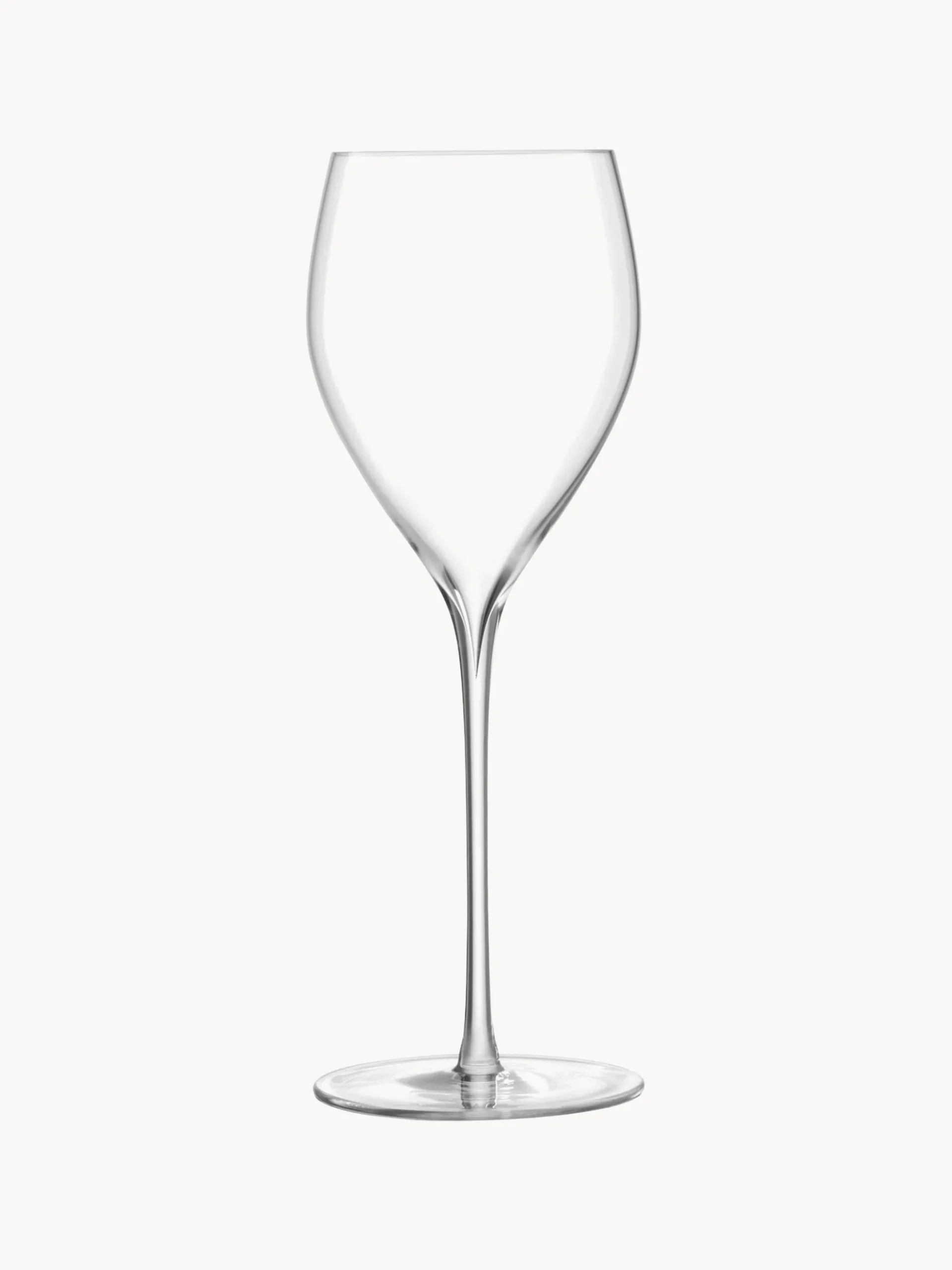 Set di 2 bicchieri da vino bianco in vetro soffiato Savoy
