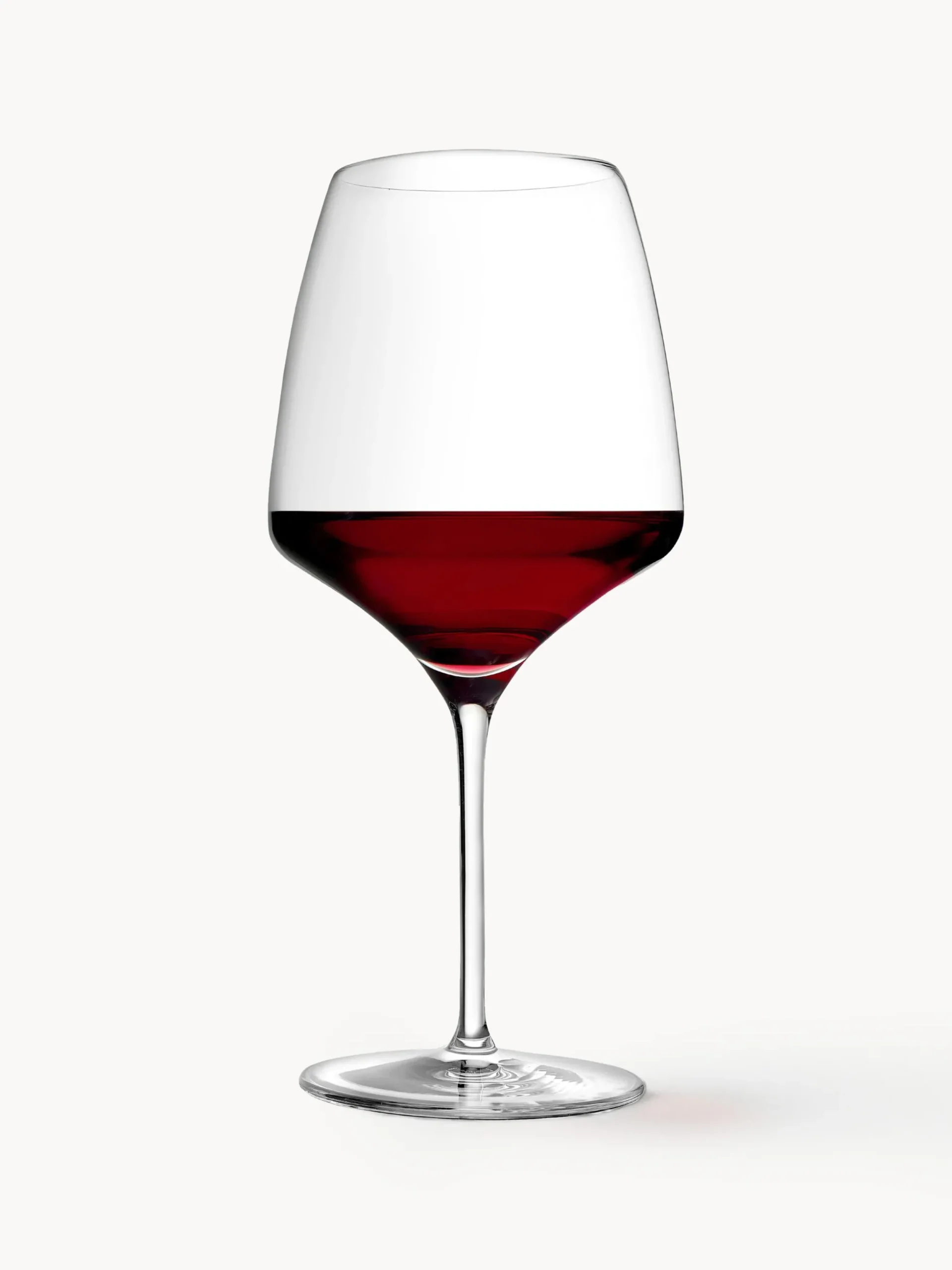 Set di 6 bicchieri da vino rosso in cristallo Experience