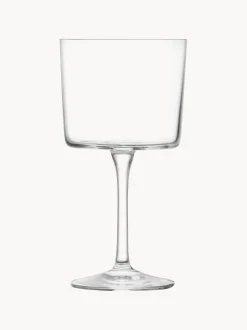 Set di 4 bicchieri da vino rosso Gio