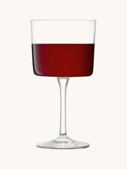 Set di 4 bicchieri da vino rosso Gio