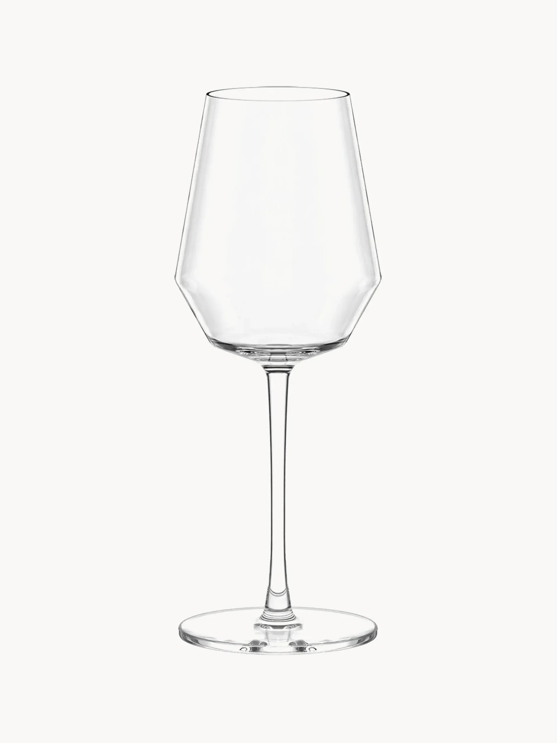 Set di 6 bicchieri da vino bianco in cristallo Celestia