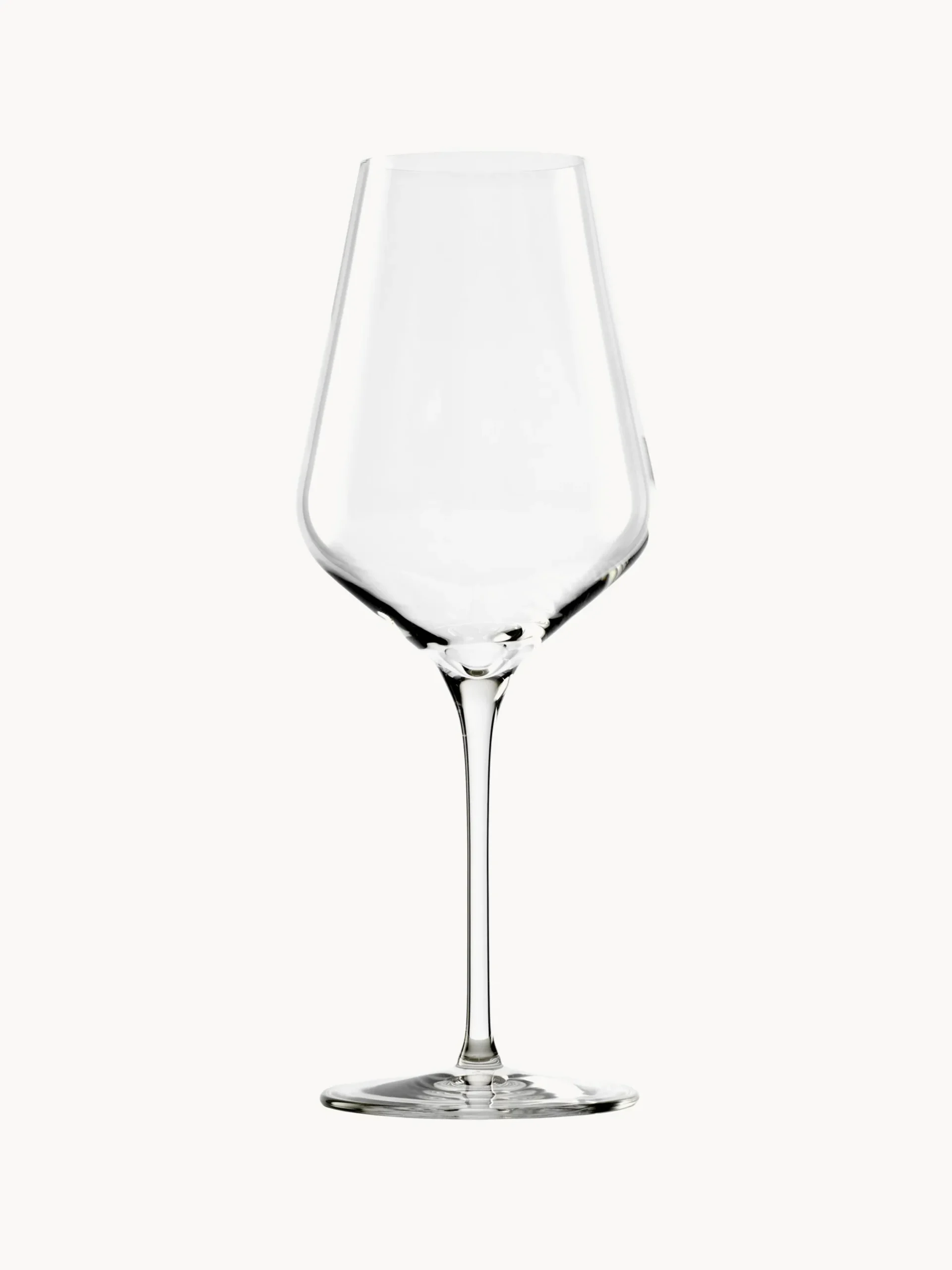 Set di 6 bicchieri da vino rosso in cristallo Quadrophil