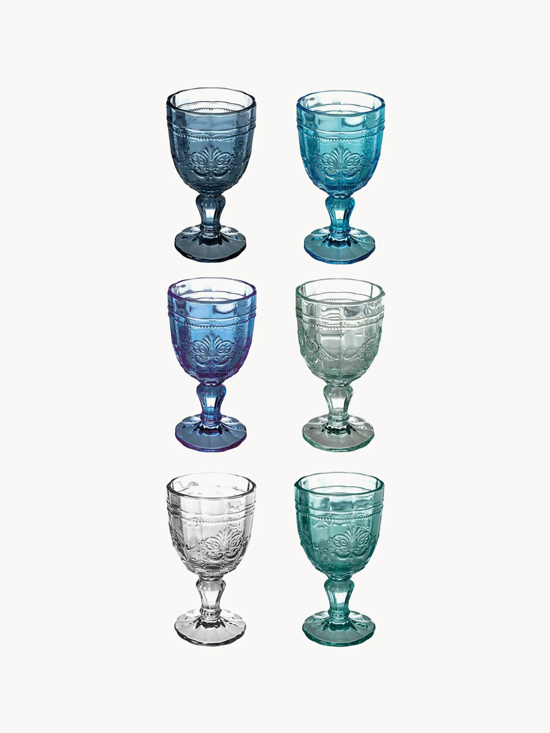 Set di 6 bicchieri da vino Syrah