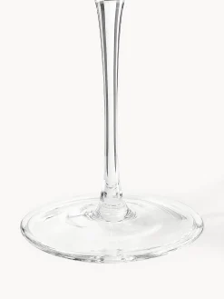 Set di 4 bicchieri da vino rosso in vetro soffiato Ellery