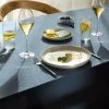 Set di 4 bicchieri da vino bianco in cristallo Silvio