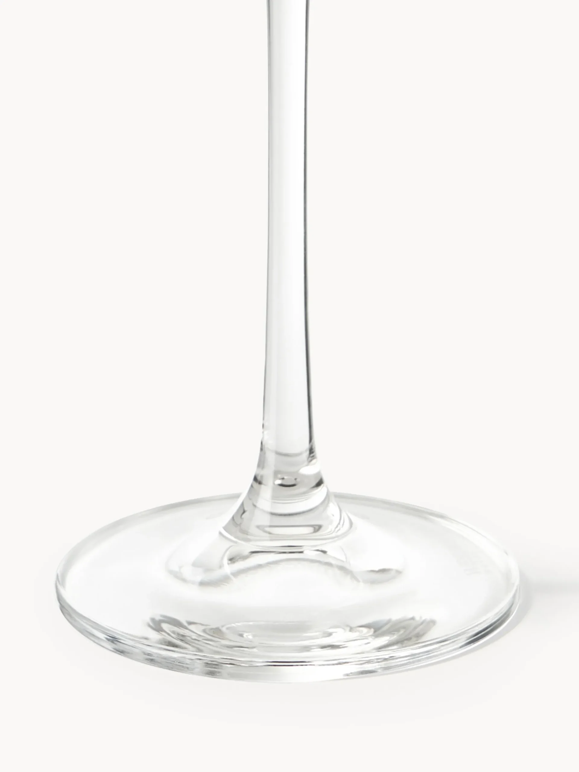Set di 6 bicchieri da vino rosso in cristallo Gwenda